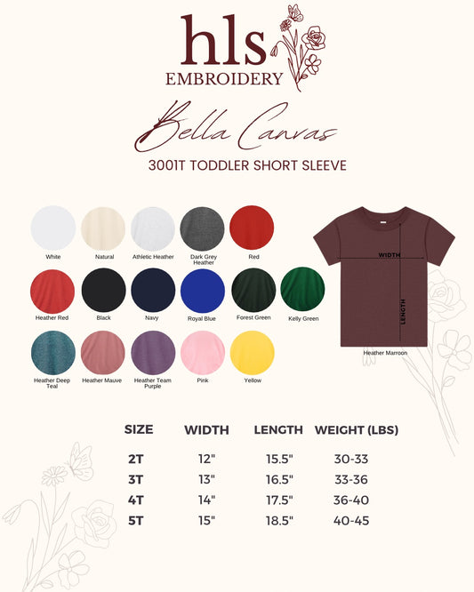 ☘️ St. Patrick’s Day Icons — Personalized Toddler & Youth Tee