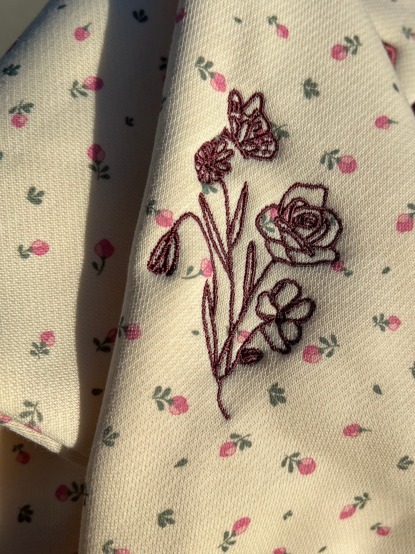 Floral Embroidery 
