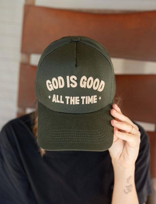 ✨ “GOD IS GOOD — ALL THE TIME”— Curated Hat