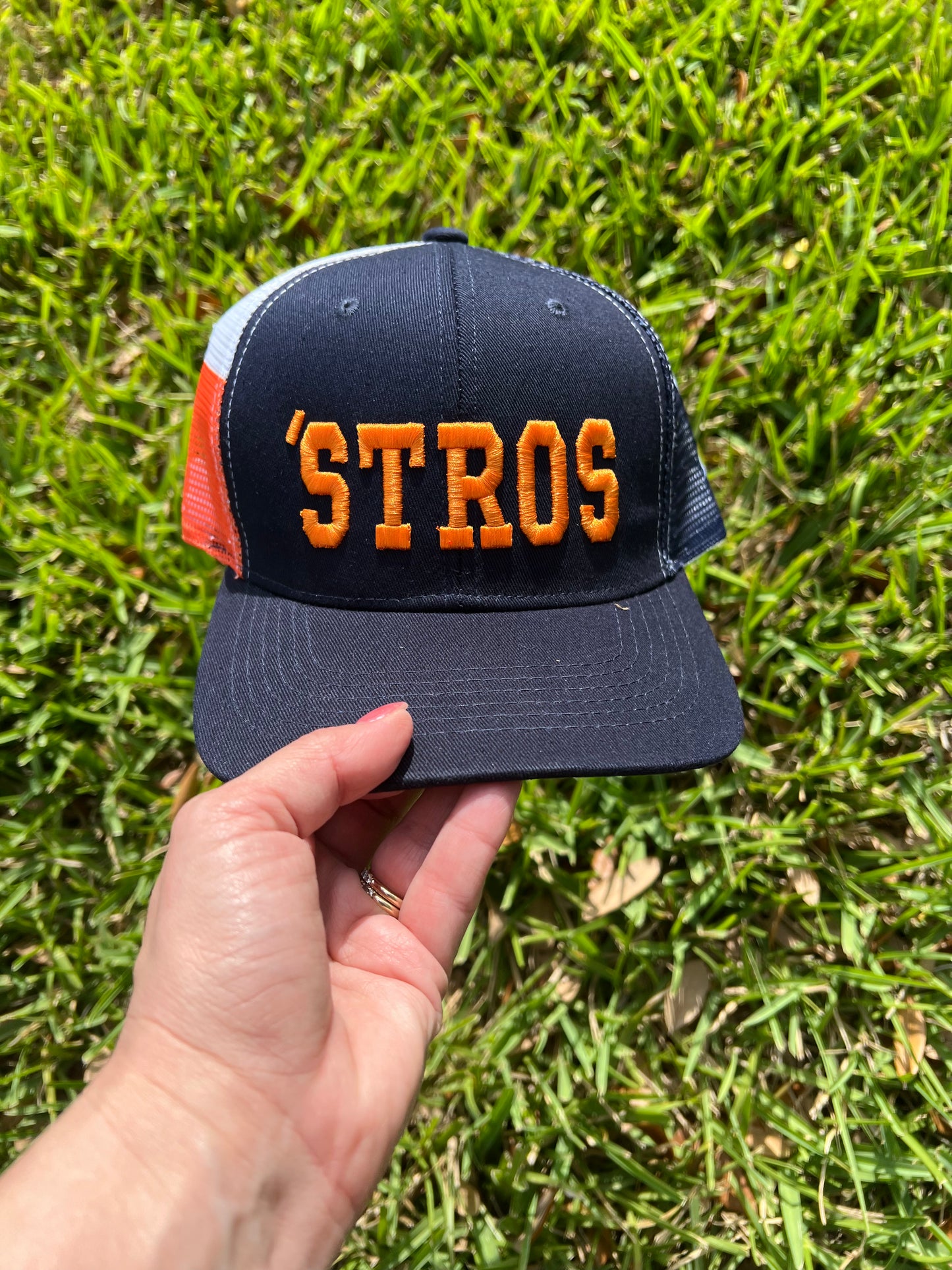 H-Town Puff Embroidered Trucker Hat