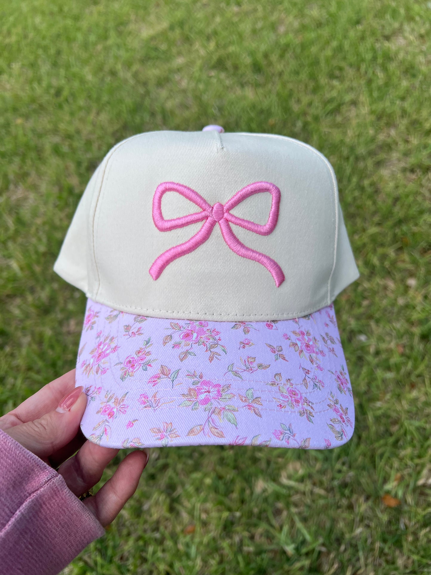 Puff Bow Hat (Ready To Ship)