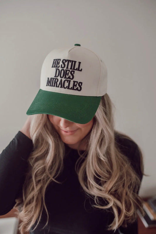 ✨Curated "He Still Does Miracles" Hat Collection