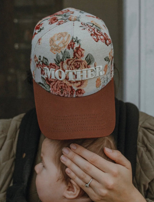 ✨Curated "Mother" Floral Hat Collection