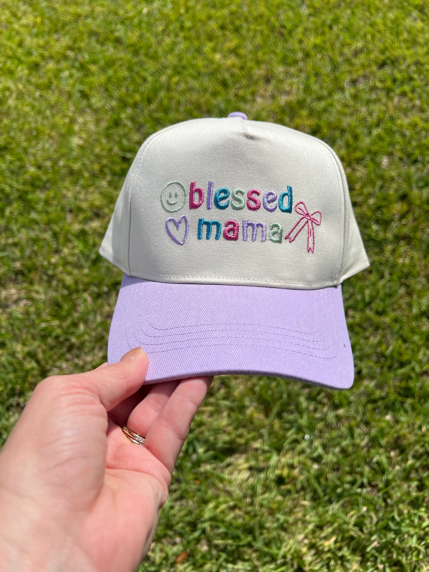 Blessed Mama Hat (Ready To Ship)