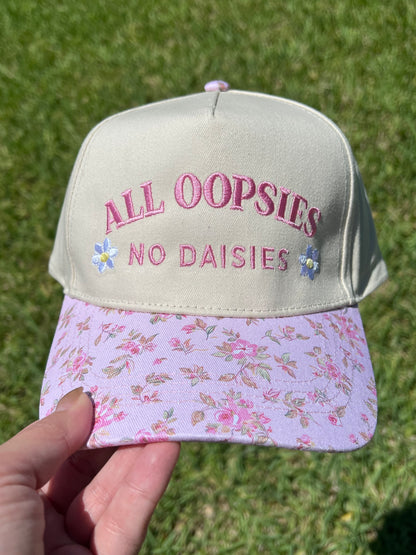 All Oopsie No Daisy — Embroidered Hat