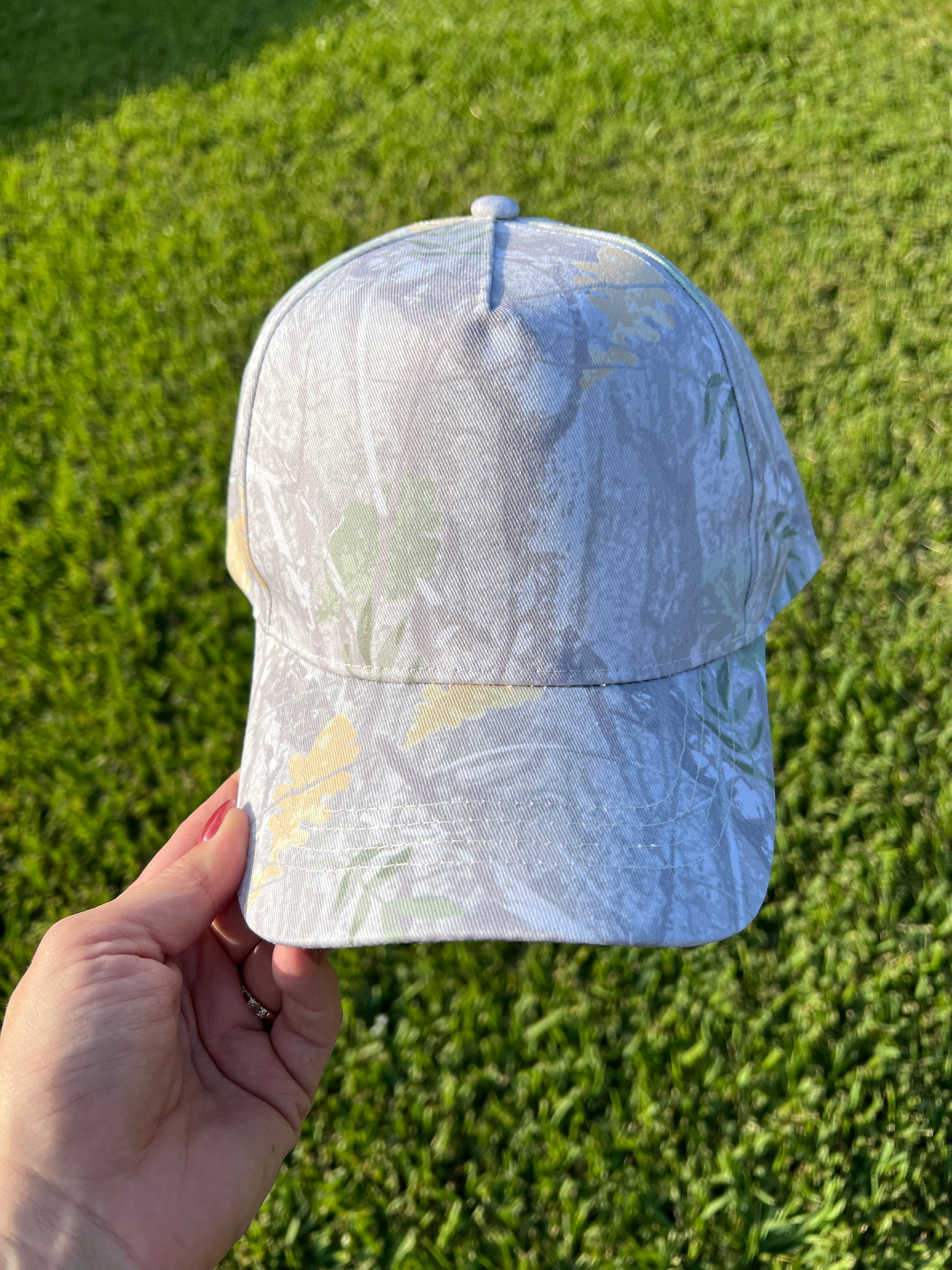 White Camo Cap