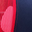 Navy/Red Mesh Back