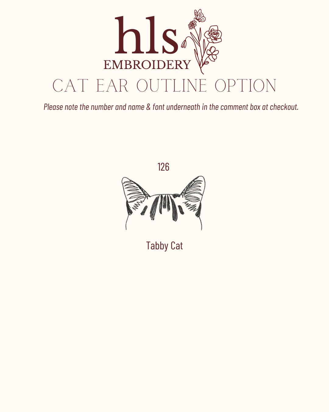 Custom Pet Outline Embroidered Tee or Crewneck