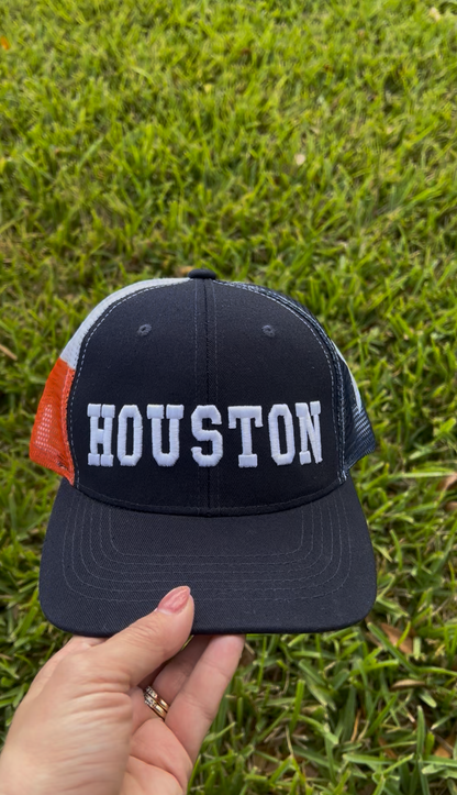 H-Town Puff Embroidered Trucker Hat