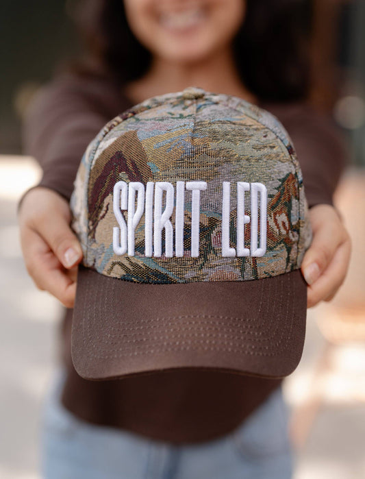 ✨ “SPIRIT LED”— Curated Tapestry Hat