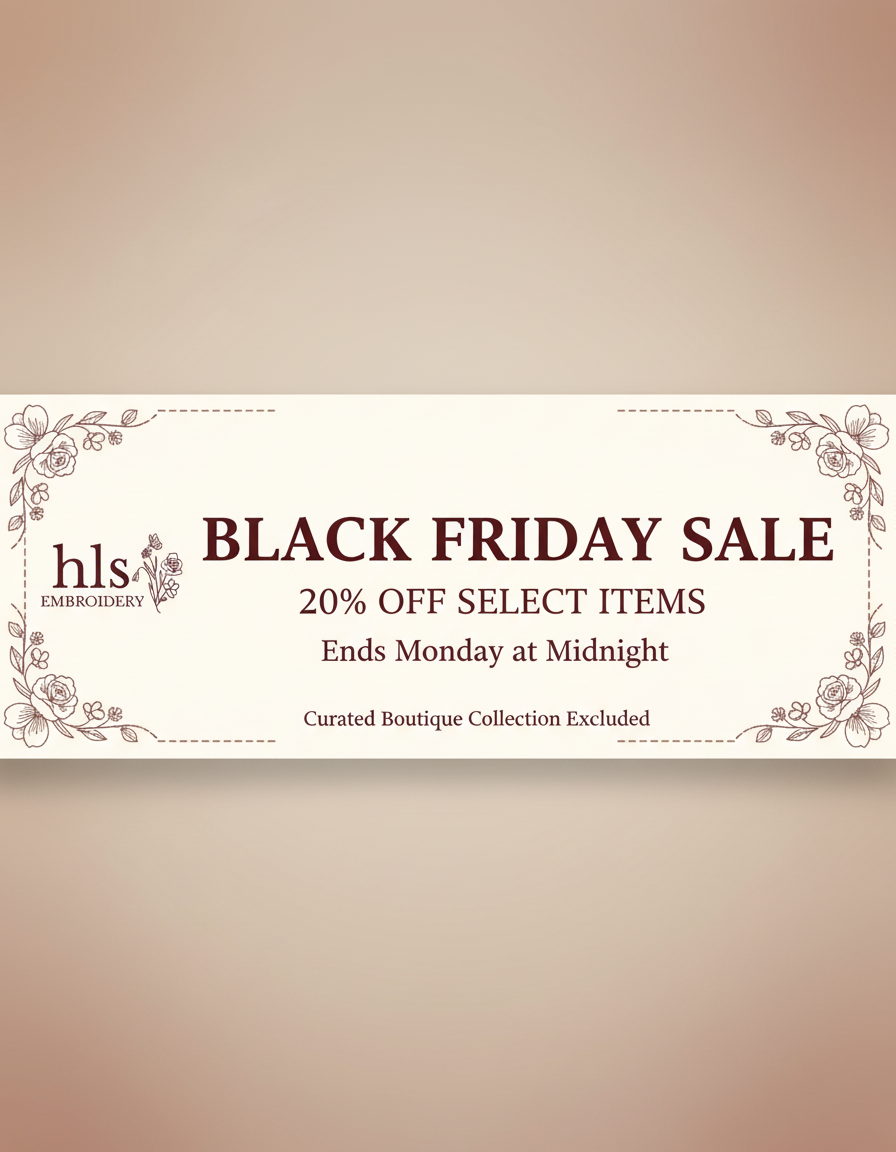 Black Friday Banner - Complete with Exclusion Text